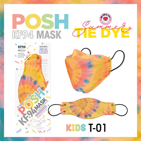 Posh KF94 Summer Tie Dye - Kids (KT01) Posh KF94 Summer Tie Dye - Kids (KT01)