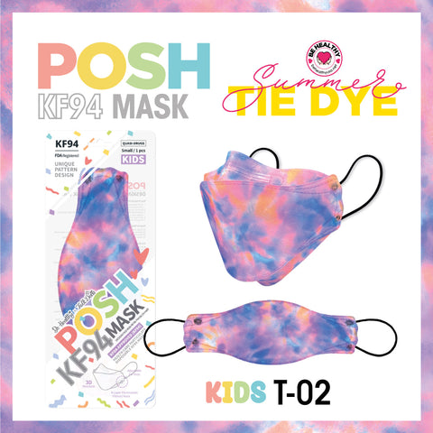 Posh KF94 Summer Tie Dye - Kids (KT02) Posh KF94 Summer Tie Dye - Kids (KT02)