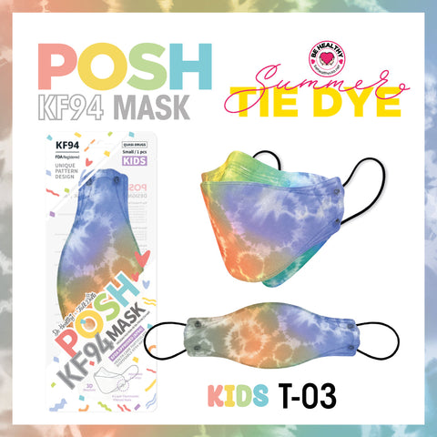 Posh KF94 Summer Tie Dye - Kids (KT03) Posh KF94 Summer Tie Dye - Kids (KT03)