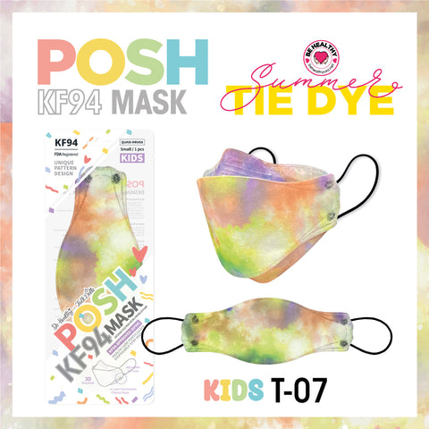 Posh KF94 Summer Tie Dye - Kids (KT07) Posh KF94 Summer Tie Dye - Kids (KT07)