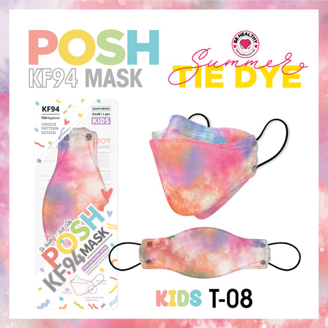 Posh KF94 Summer Tie Dye - Kids (KT08) Posh KF94 Summer Tie Dye - Kids (KT08)