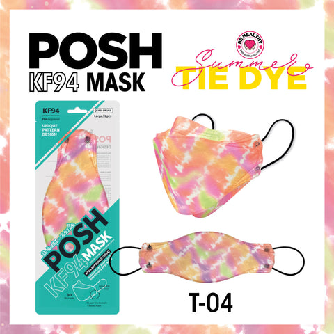 Posh KF94 Summer Tie Dye - Adult (T04) Posh KF94 Summer Tie Dye - Adult (T04)