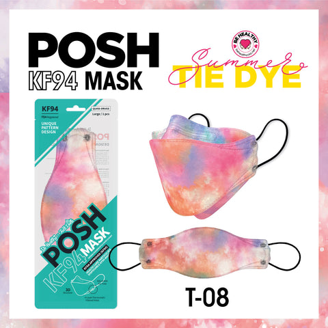 Posh KF94 Summer Tie Dye - Adult (T08) Posh KF94 Summer Tie Dye - Adult (T08)