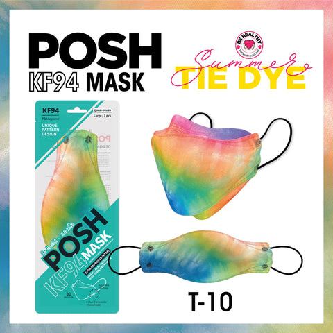 Posh KF94 Summer Tie Dye - Adult (T10) Posh KF94 Summer Tie Dye - Adult (T10)