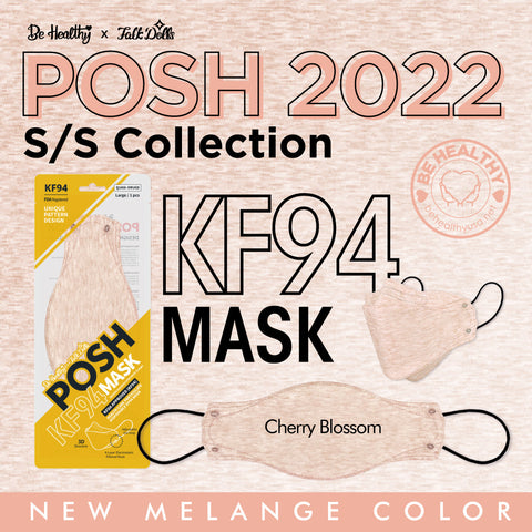 POSH KF94 Mask Melange Cherry Blossom (C07) POSH KF94 Mask Melange Cherry Blossom (C07)