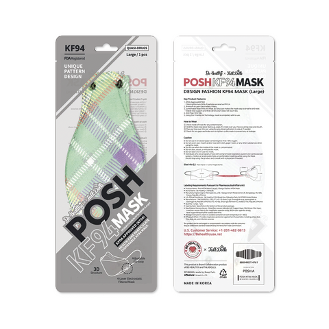 POSH KF94 Mask Palm Springs (A05) POSH KF94 Mask Palm Springs (A05)