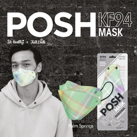 POSH KF94 Mask Palm Springs (A05) POSH KF94 Mask Palm Springs (A05)