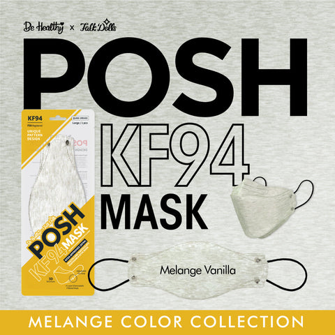 POSH KF94 Mask Melange Vanilla (C01) POSH KF94 Mask Melange Vanilla (C01)
