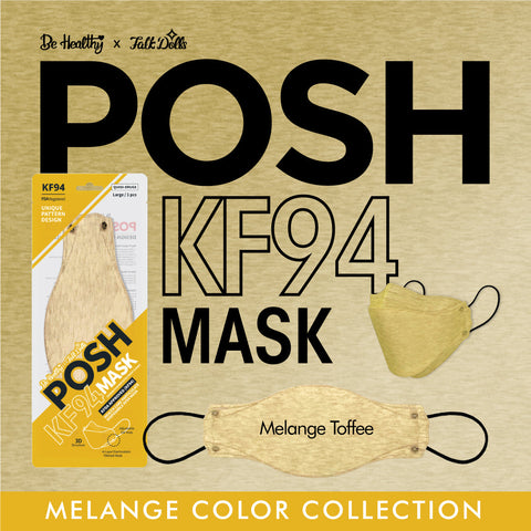 POSH KF94 Mask Melange Toffee (C02) POSH KF94 Mask Melange Toffee (C02)