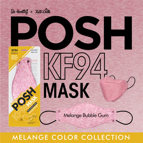 POSH KF94 Mask Melange Bubble Gum (C03) POSH KF94 Mask Melange Bubble Gum (C03)