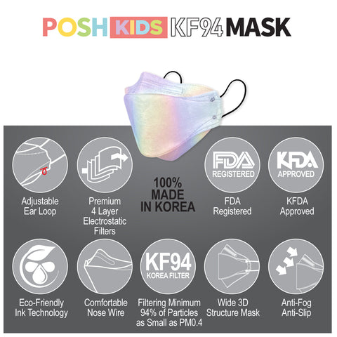 POSH KIDS KF94 Small Mask Little Dreamers (KA20) POSH KIDS KF94 Small Mask Little Dreamers (KA20)