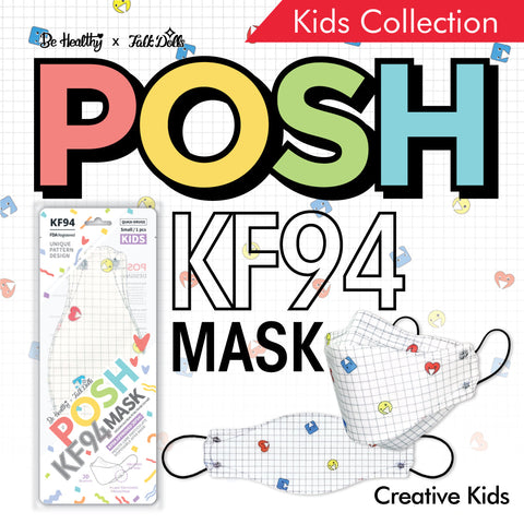 POSH KF94 Small Mask Creative Kids (KA02) POSH KF94 Small Mask Creative Kids (KA02)