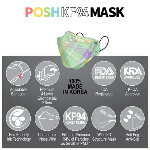 POSH KF94 Small Mask Gentle Kids (KA04) POSH KF94 Small Mask Gentle Kids (KA04)