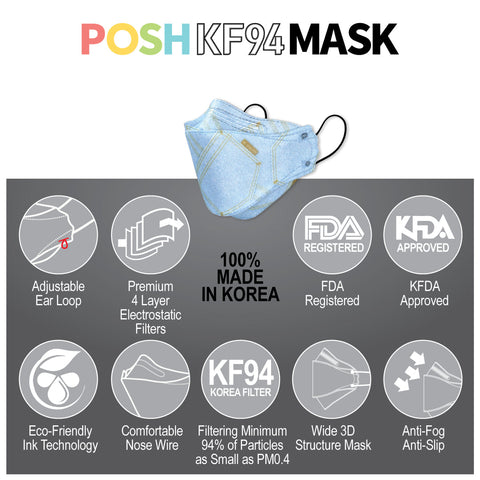 POSH KF94 Small Mask Funny Kids (KA05) POSH KF94 Small Mask Funny Kids (KA05)