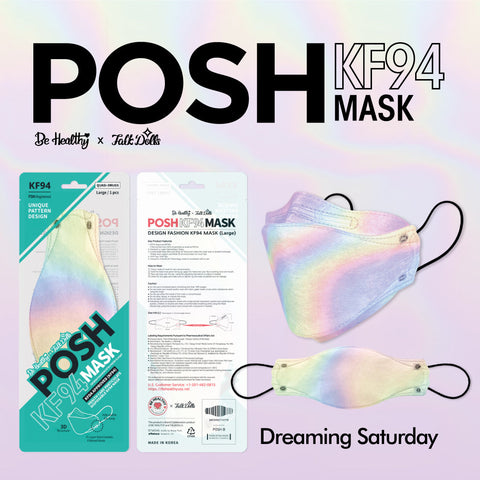 POSH KF94 Mask Dreaming Saturday (B11) POSH KF94 Mask Dreaming Saturday (B11)