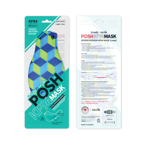 POSH KF94 Mask Chicago (B03) POSH KF94 Mask Chicago (B03)