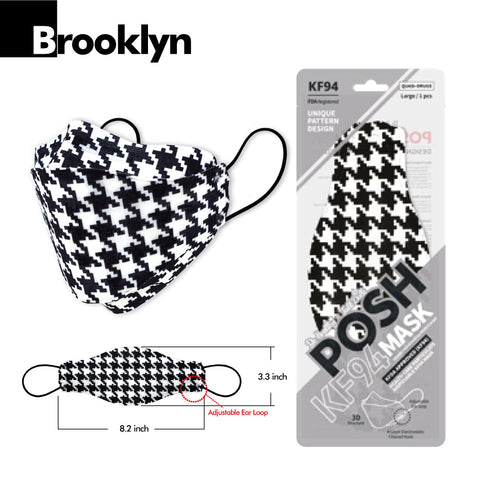 POSH KF94 Mask Brooklyn (A01)