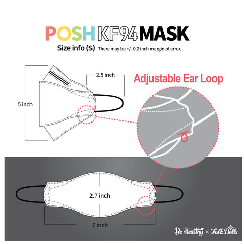 POSH KF94 Small Mask Gentle Kids (KA04)